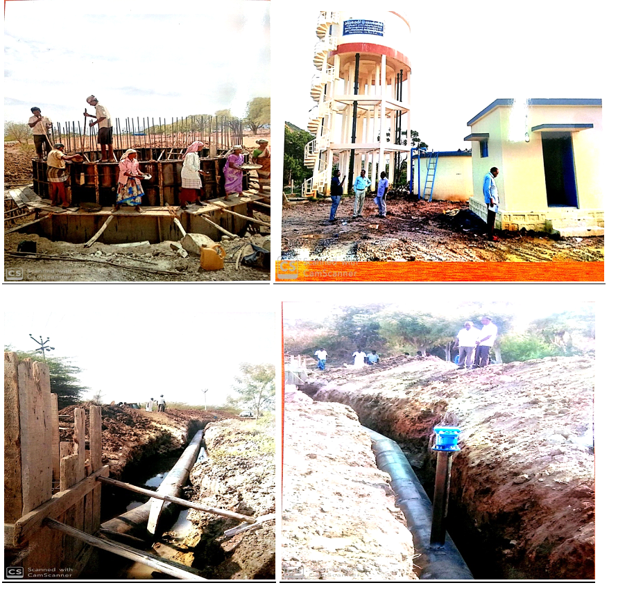 Providing water supply to mines affected villages